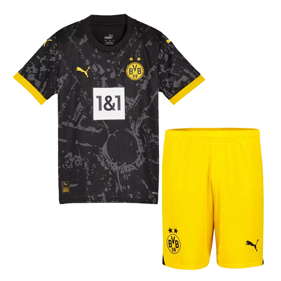 Borussia Dortmund Football Mini Kit (Shirt+Shorts) Away 2023/24