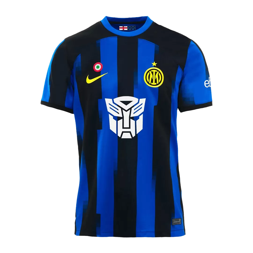 Authentic Inter Milan X Transformers Football Shirt Home 2023/24 - bestfootballkits