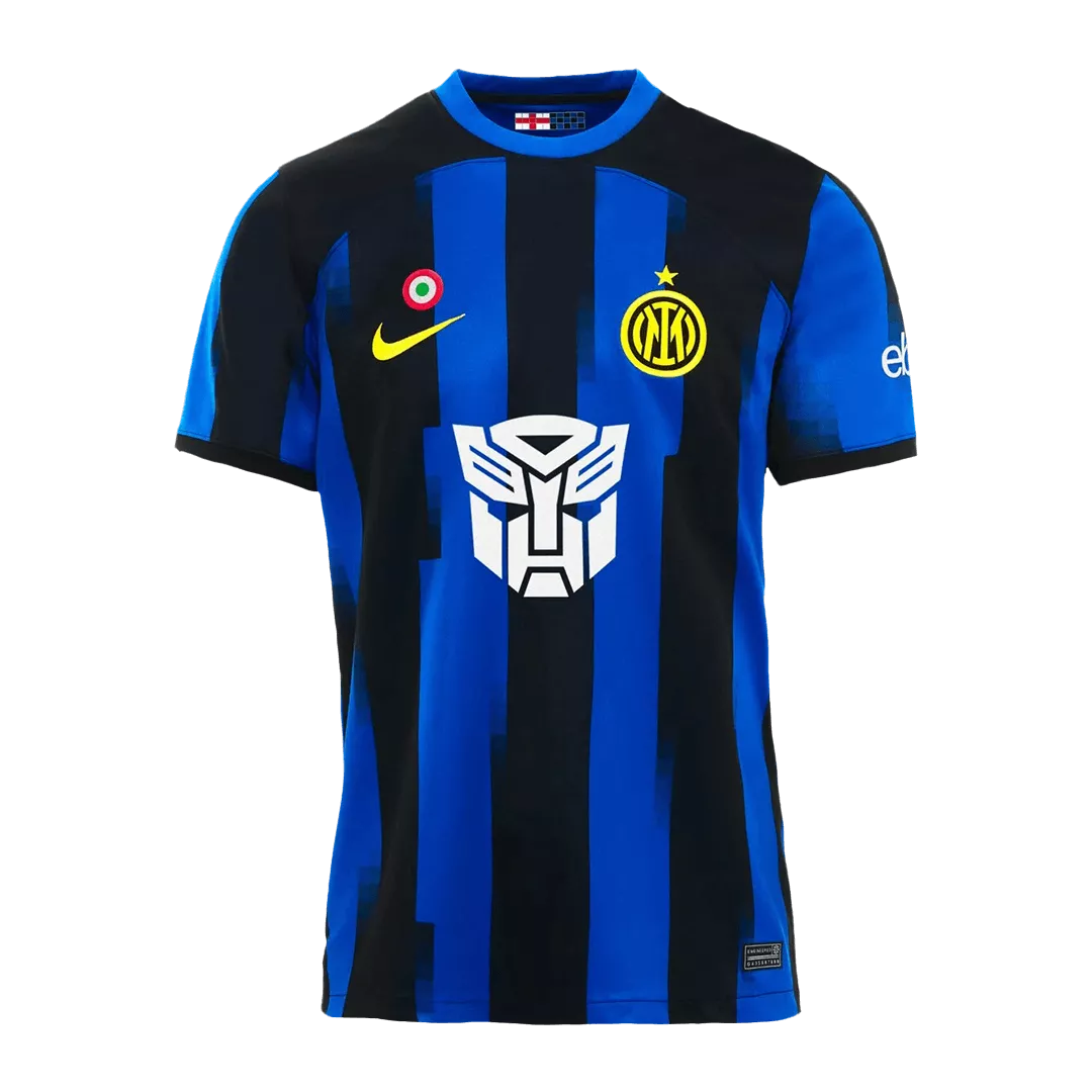 Authentic Inter Milan X Transformers Football Shirt Home 2023/24