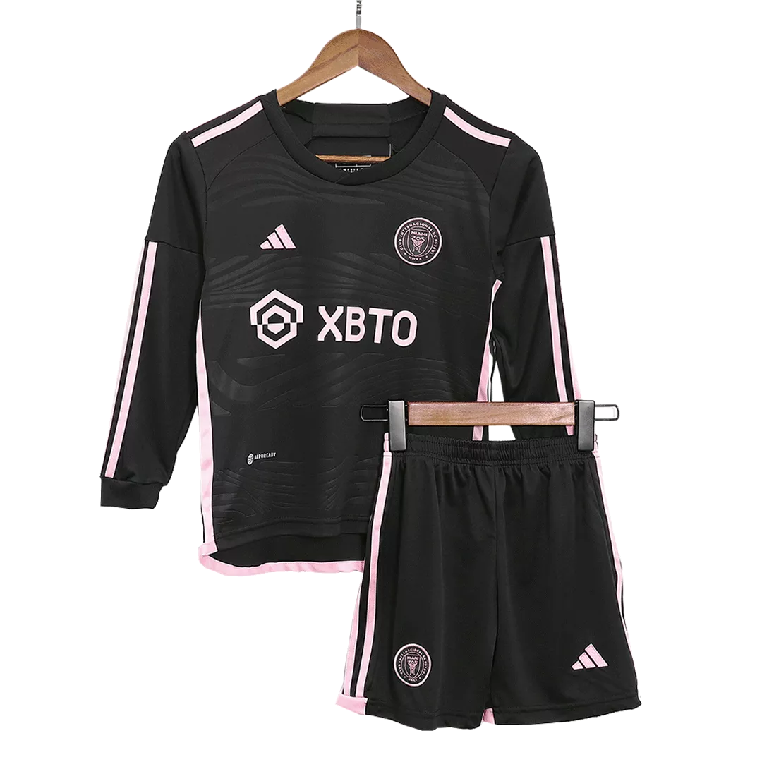 Inter Miami CF Football Mini Kit (Shirt+Shorts) Away Long Sleeve 2023/24