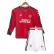 Manchester United Football Mini Kit (Shirt+Shorts) Home Long Sleeve 2023/24 - bestfootballkits