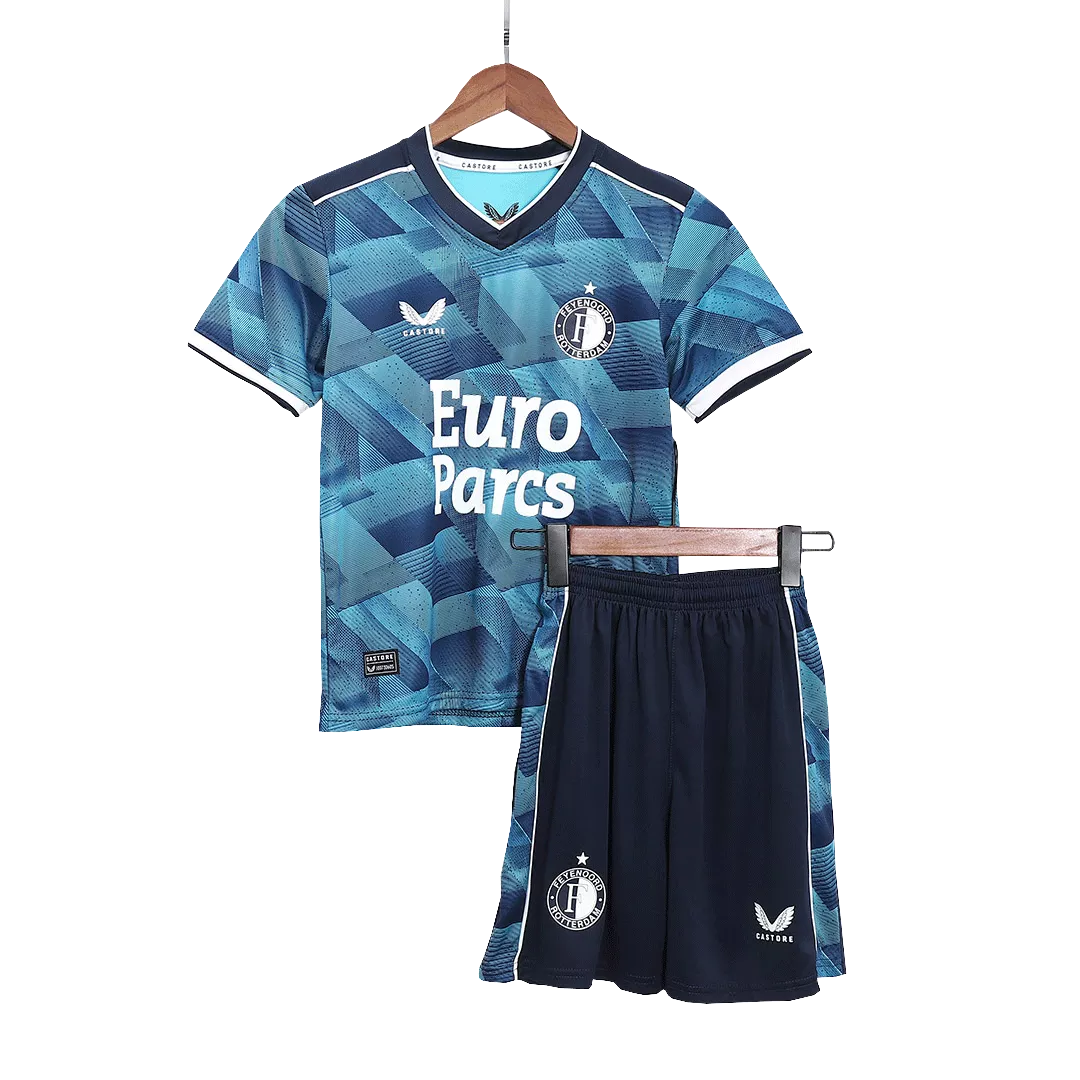Feyenoord Football Mini Kit (Shirt+Shorts) Away 2023/24