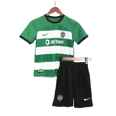 Sporting CP Football Mini Kit (Shirt+Shorts) Home 2023/24 - bestfootballkits