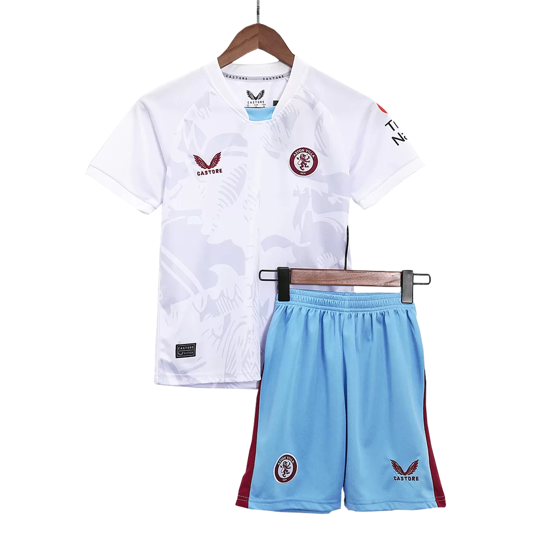 Aston Villa Football Mini Kit (Shirt+Shorts) Away 2023/24