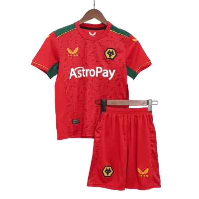 Wolverhampton Wanderers Football Mini Kit (Shirt+Shorts) Away 2023/24 - bestfootballkits