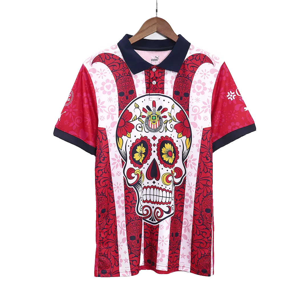 Chivas Guadalajara Day of the Dead Football Shirt 2023/24