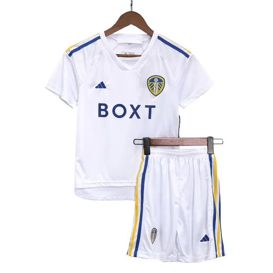 Leeds United Football Mini Kit (Shirt+Shorts) Home 2023/24 - bestfootballkits