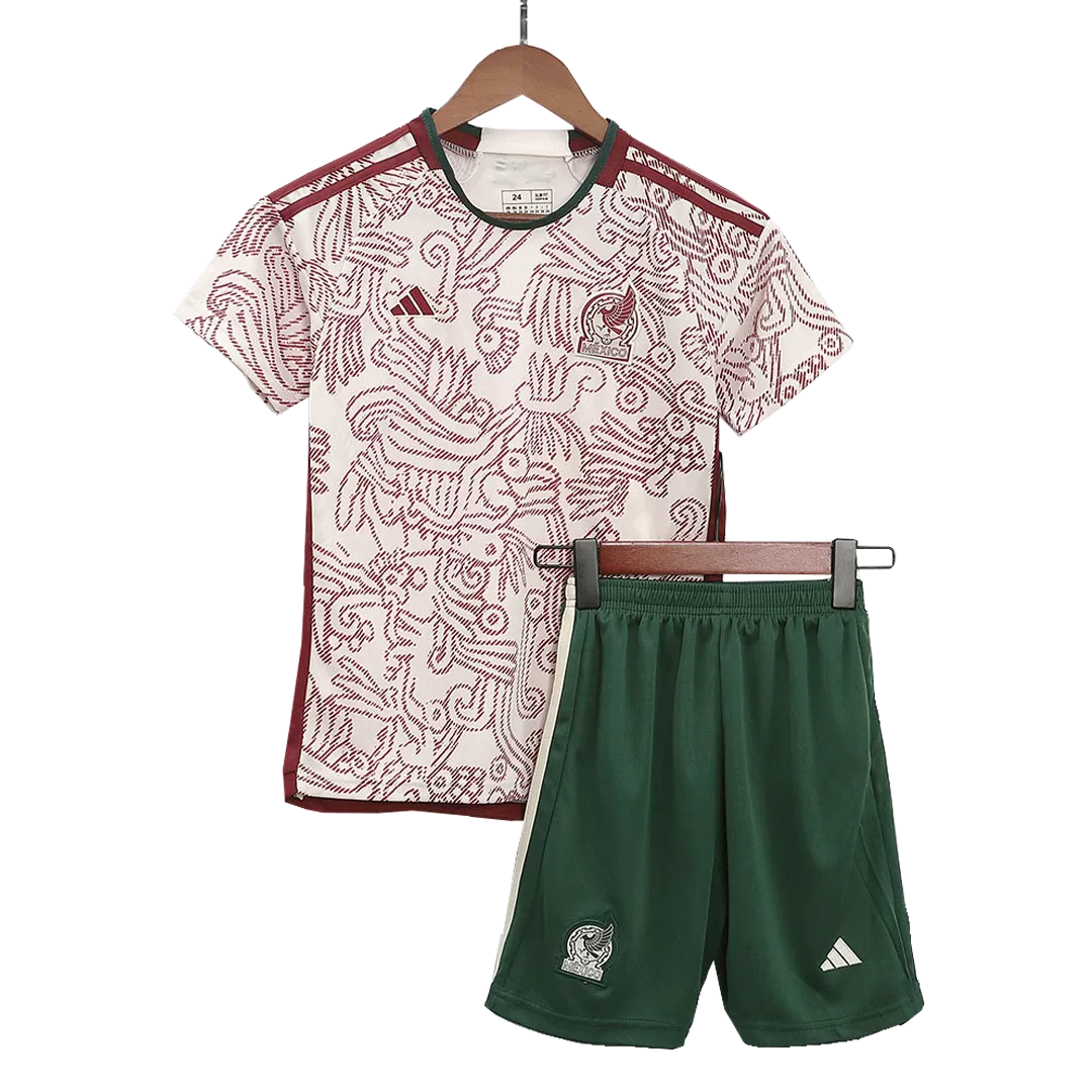Mexico Football Mini Kit (Shirt+Shorts) Away 2022