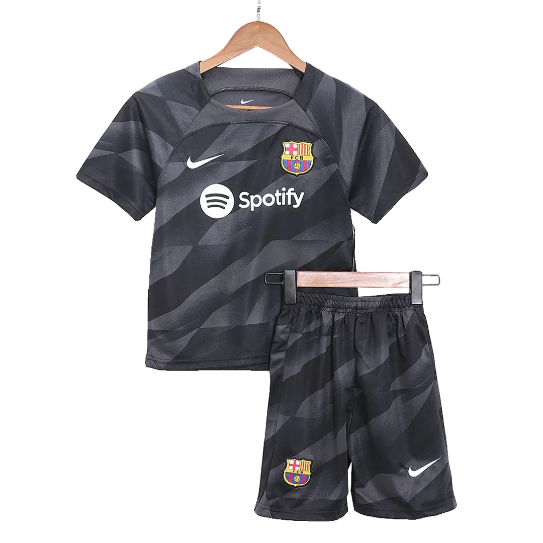 Barcelona Football Mini Kit (Shirt+Shorts) Goalkeeper 2023/24
