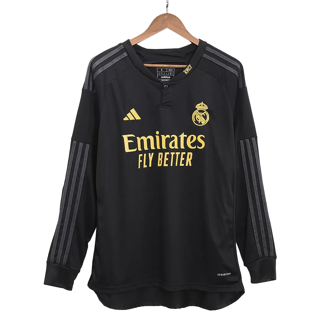 Real Madrid Long Sleeve Football Shirt Third Away 2023/24