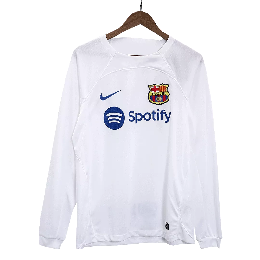 Barcelona Long Sleeve Football Shirt Away 2023/24
