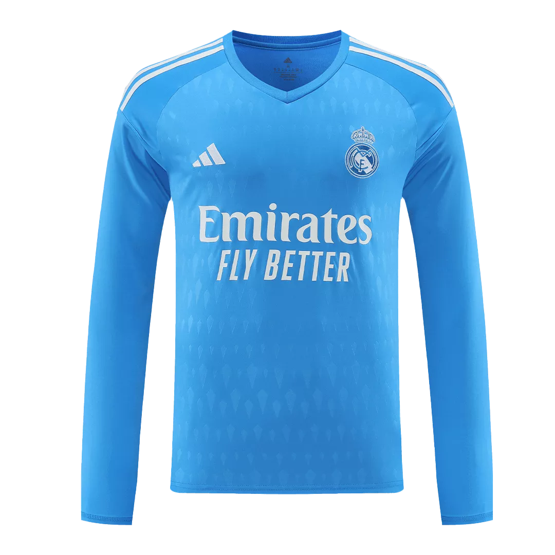Real Madrid Long Sleeve Football Shirt Goalkeeper 2023/24