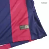 MESSI #10 Retro Barcelona Shirt Home Long Sleeve 2014/15 - bestfootballkits