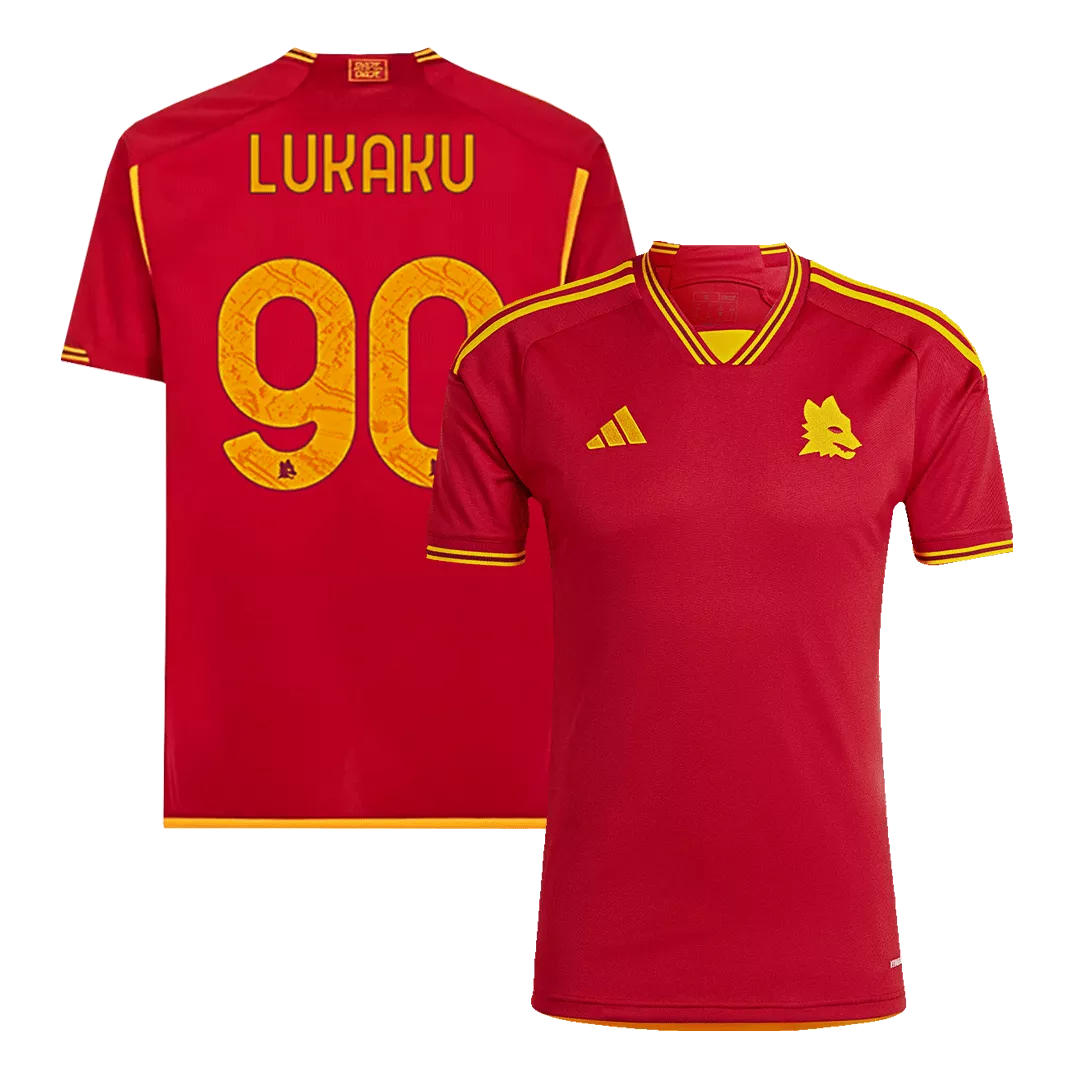 LUKAKU #90 Roma Football Shirt Home 2023/24
