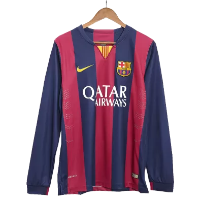 Barcelona Classic Football Shirt Home Long Sleeve 2014/15 - bestfootballkits