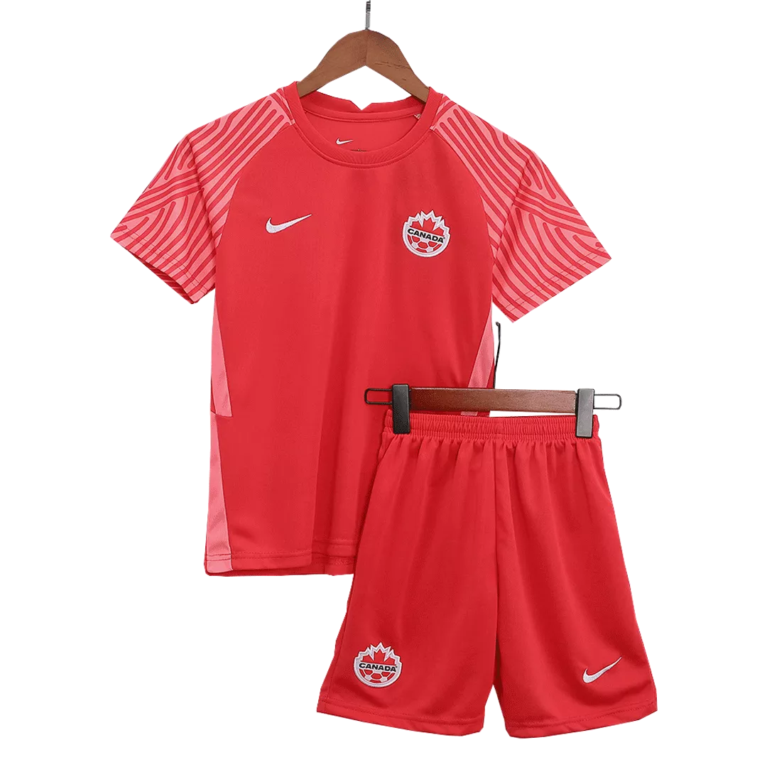 Canada Football Mini Kit (Shirt+Shorts) Home 2022