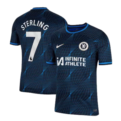 STERLING #7 Chelsea Football Shirt Away 2023/24 - bestfootballkits