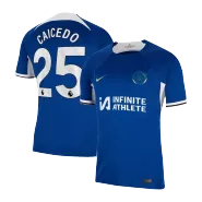 CAICEDO #25 Chelsea Football Shirt Home 2023/24 - bestfootballkits