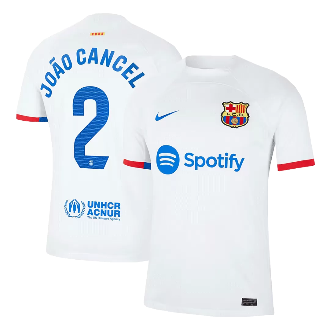 JOÃO CANCELO #2 Barcelona Football Shirt Away 2023/24
