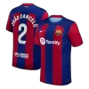 JOÃO CANCELO #2 Barcelona Football Shirt Home 2023/24 - bestfootballkits