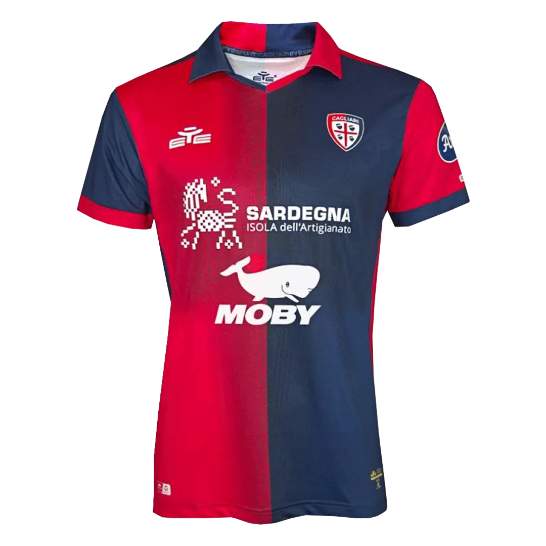 Cagliari Calcio Football Shirt Home 2023/24
