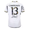 Authentic CAMPEONES #13 Real Madrid Football Shirt Home 2023/24- Campeones Supercopa - bestfootballkits