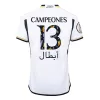 CAMPEONES #13 Real Madrid Football Shirt Home 2023/24 - Campeones Supercopa - bestfootballkits