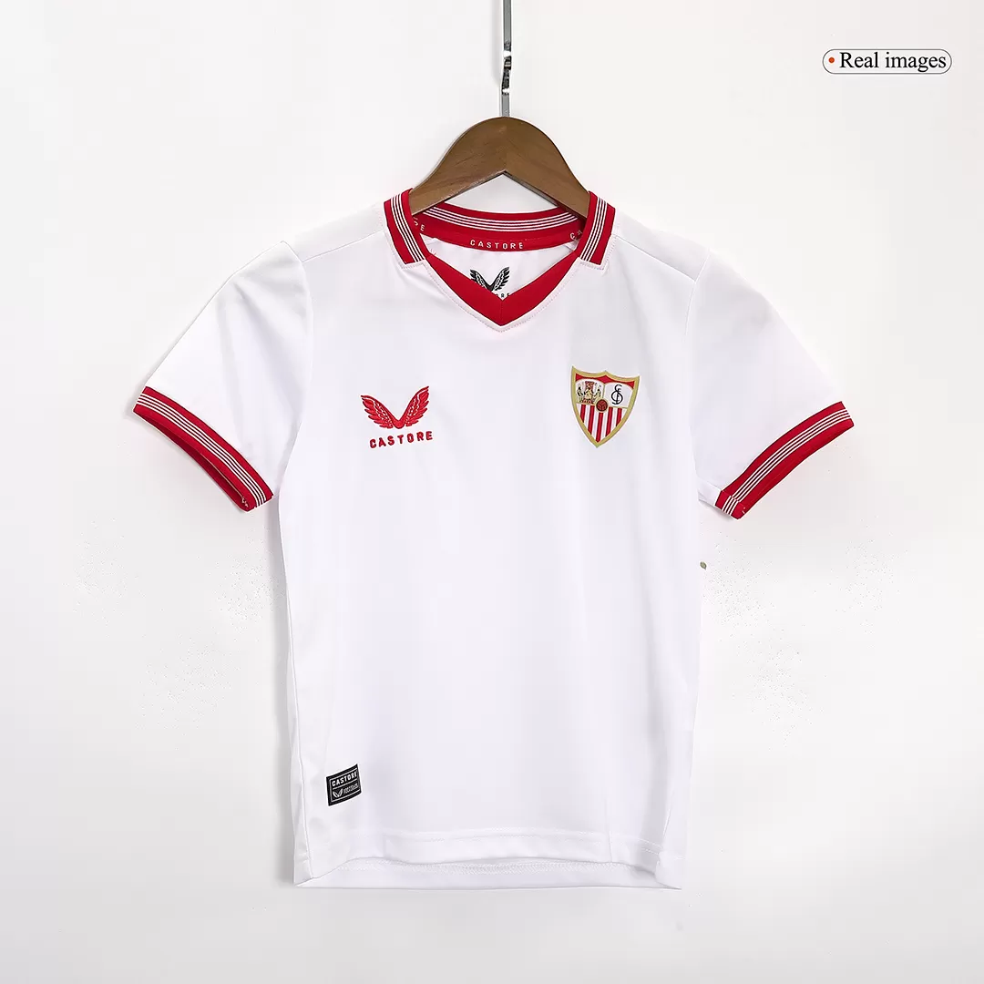 Sevilla Football Mini Kit (Shirt+Shorts) Home 2023/24 - bestfootballkits