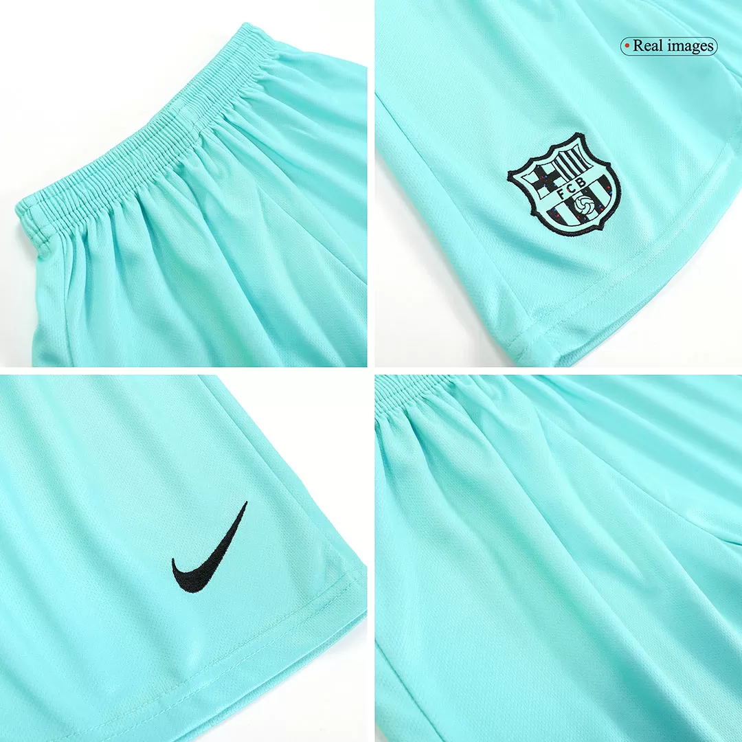 Barcelona Football Mini Kit (Shirt+Shorts) Third Away 2023/24 - bestfootballkits