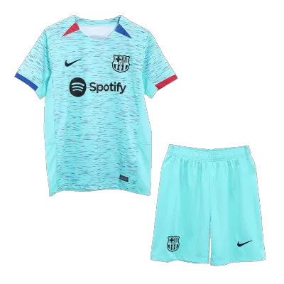 Barcelona Football Kit (Shirt+Shorts) Third Away 2023/24 - bestfootballkits