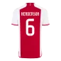 HENDERSON #6 Ajax Football Shirt Home 2023/24 - bestfootballkits