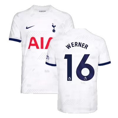 WERNER #16 Tottenham Hotspur Football Shirt Home 2023/24 - bestfootballkits