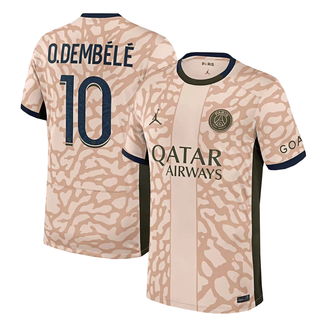 O.DEMBÉLÉ #10 PSG Football Shirt Fourth Away 2023/24