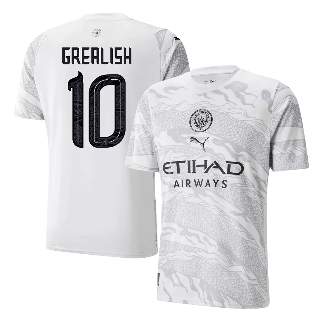 GREALISH #10 Manchester City Football Shirt 2023/24
