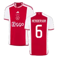 HENDERSON #6 Ajax Football Shirt Home 2023/24 - bestfootballkits