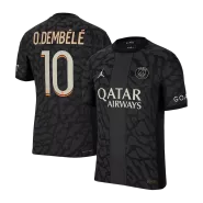 Authentic O.DEMBÉLÉ #10 PSG Football Shirt Third Away 2023/24 - bestfootballkits