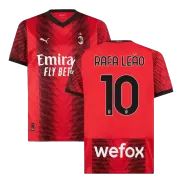 RAFA LEÃO #10 AC Milan Football Shirt Home 2023/24 - bestfootballkits