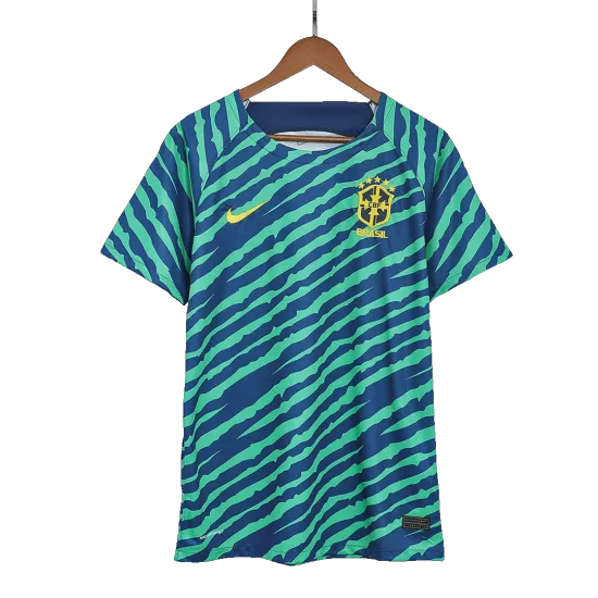 Brazil Football Shirt Pre-Match Training 2022 - bestfootballkits