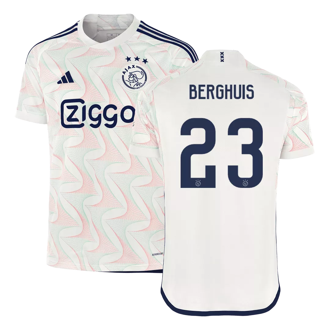 BERGHUIS #23 Ajax Football Shirt Away 2023/24