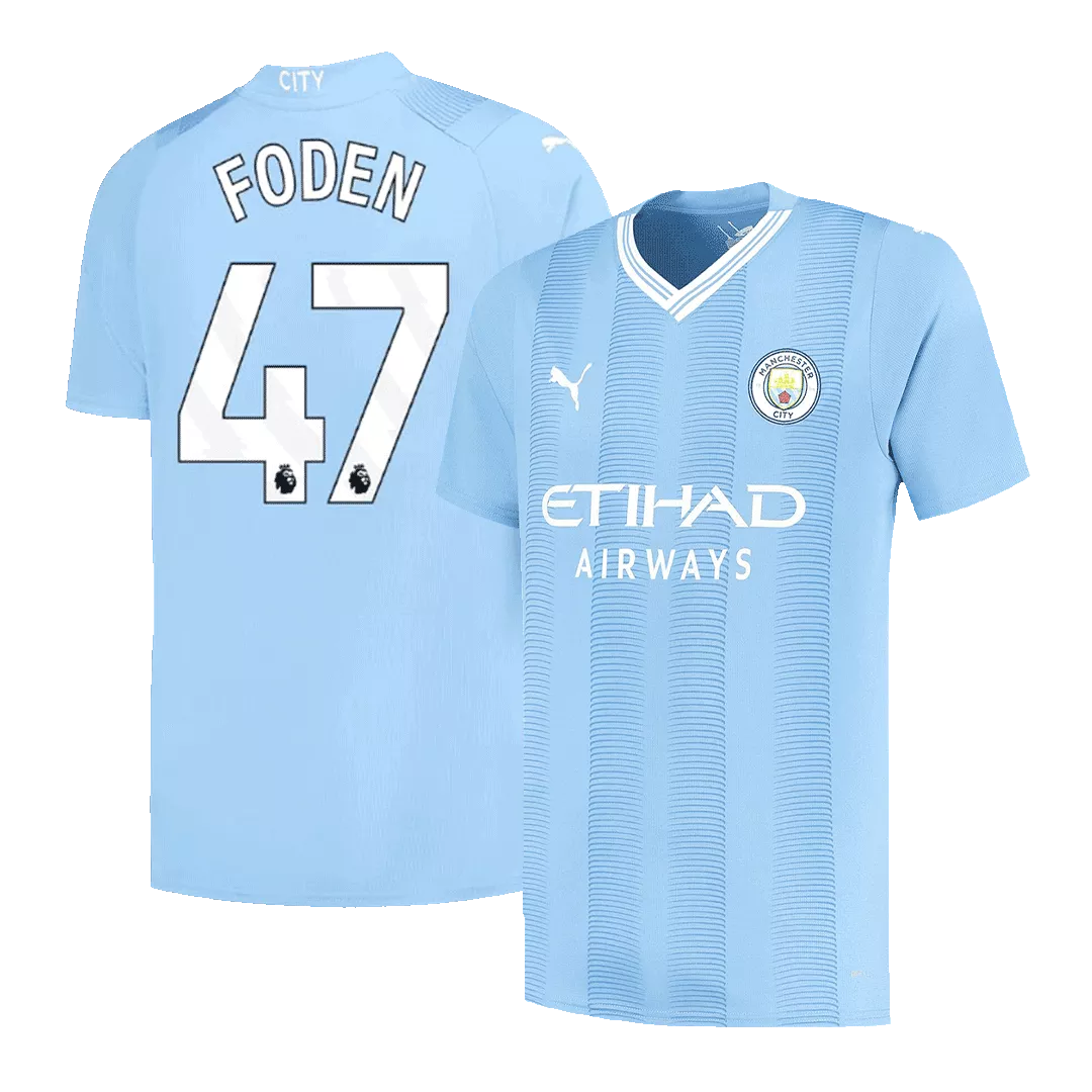 FODEN #47 Manchester City Football Shirt Home 2023/24