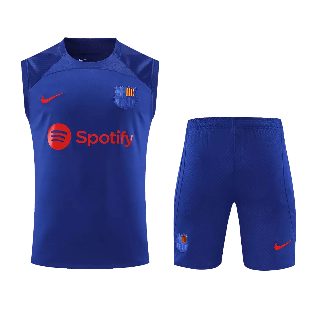 Barcelona Football Training Kit(Top+Shorts) 2023/24