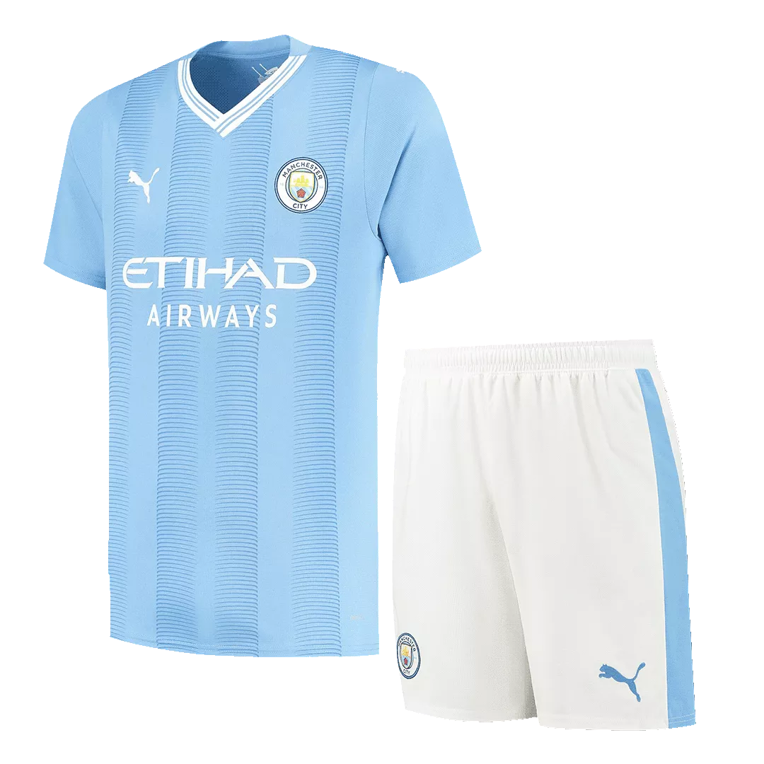 Manchester City Football Kit (Shirt+Shorts) Home 2023/24
