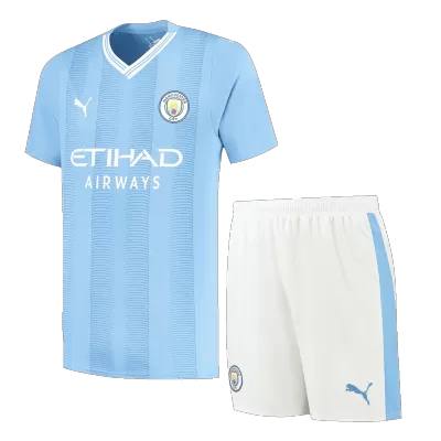 Manchester City Football Kit (Shirt+Shorts) Home 2023/24 - bestfootballkits