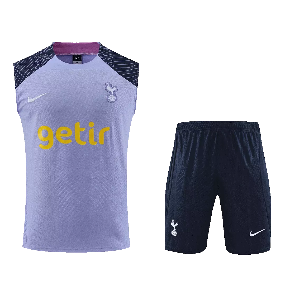 Tottenham Hotspur Sleeveless Training Kit (Top+Shorts) 2023/24