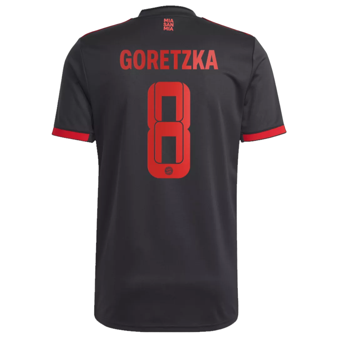 GORETZKA #8 Bayern Munich Football Shirt Third Away 2022/23