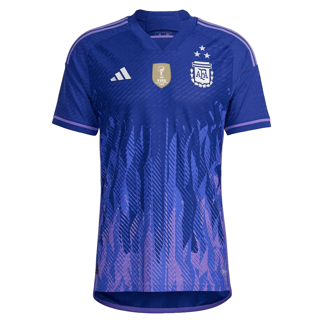 Authentic Argentina 3 Stars Football Shirt Away 2022