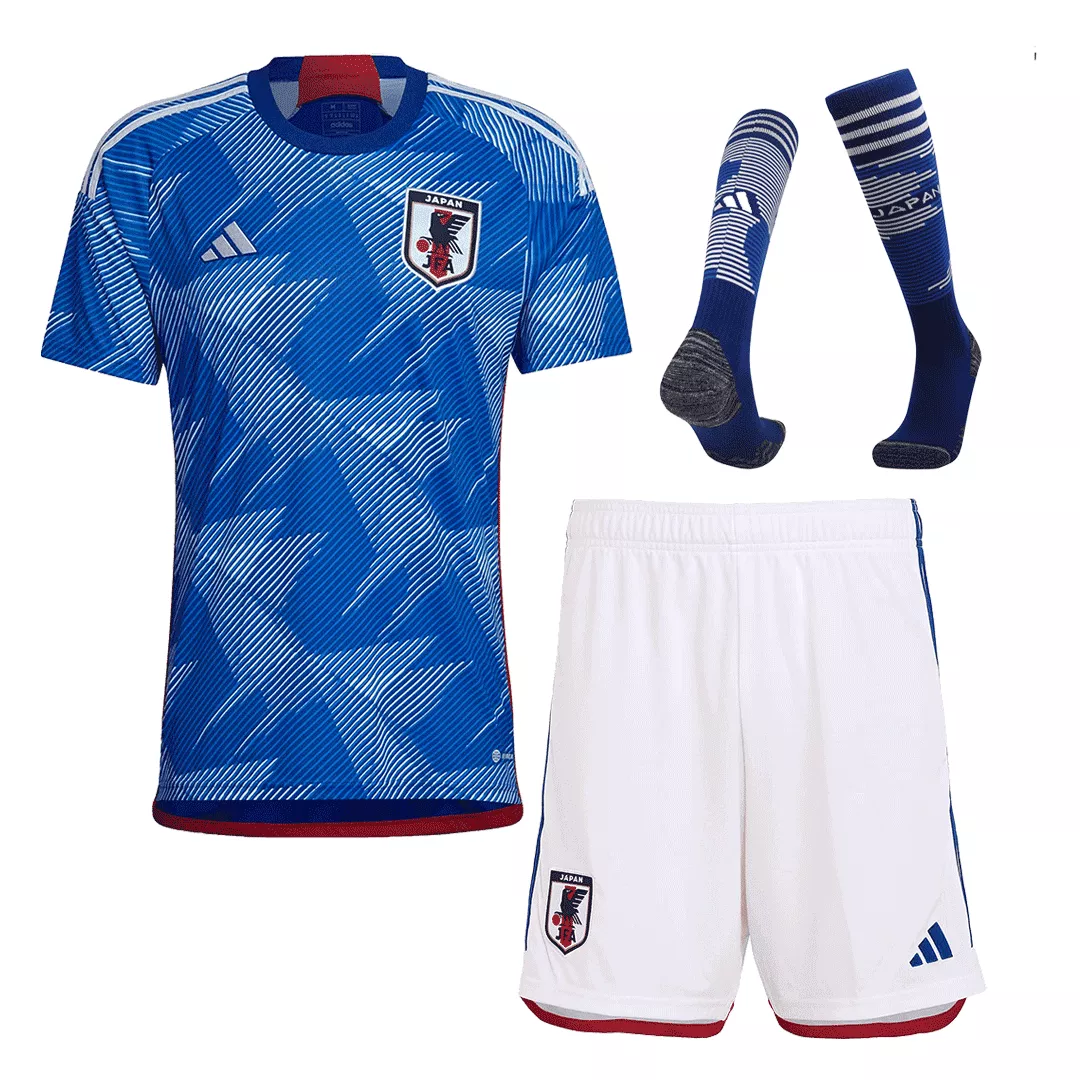 Japan Football Kit (Shirt+Shorts+Socks) Home 2022