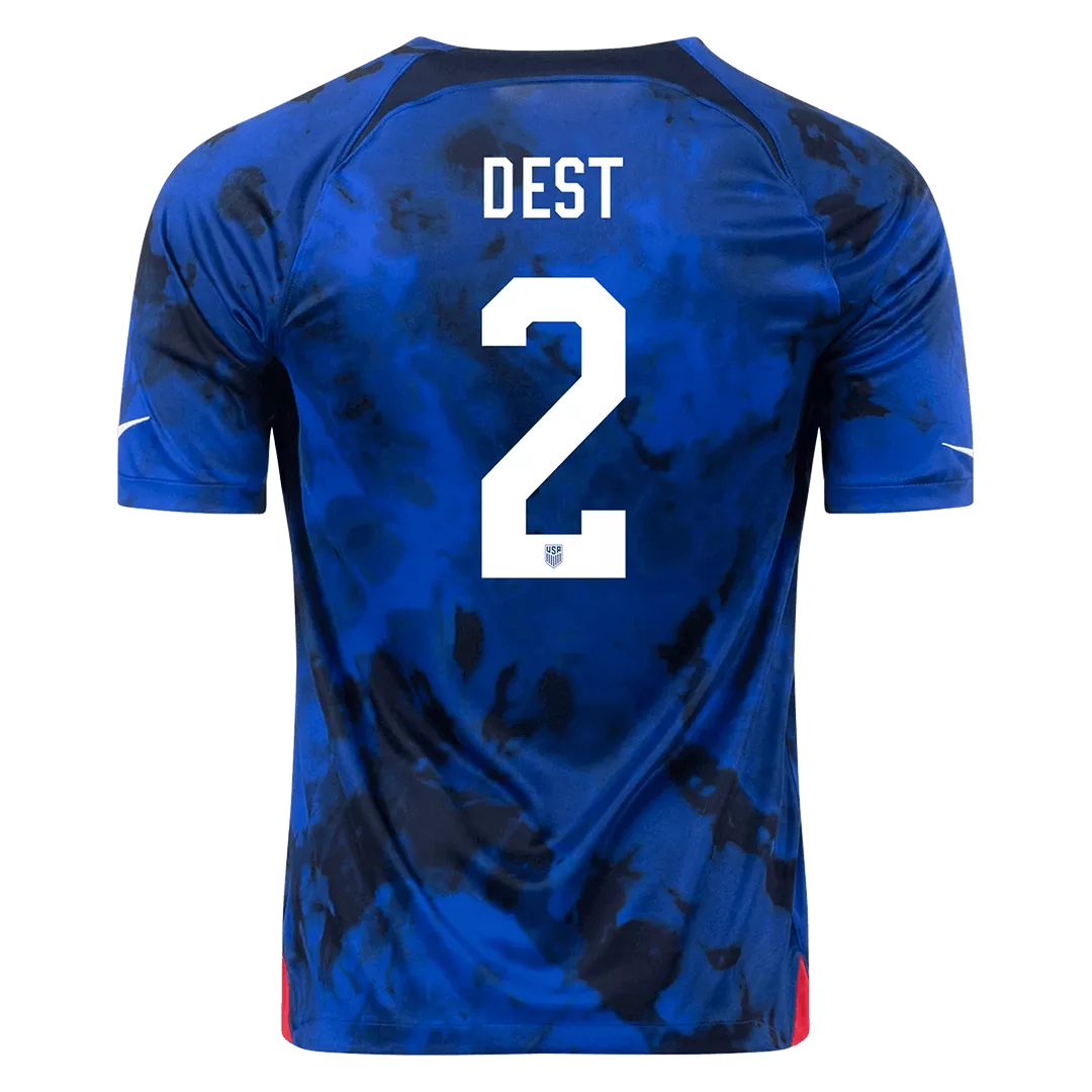 DEST #2 USA Football Shirt Away 2022