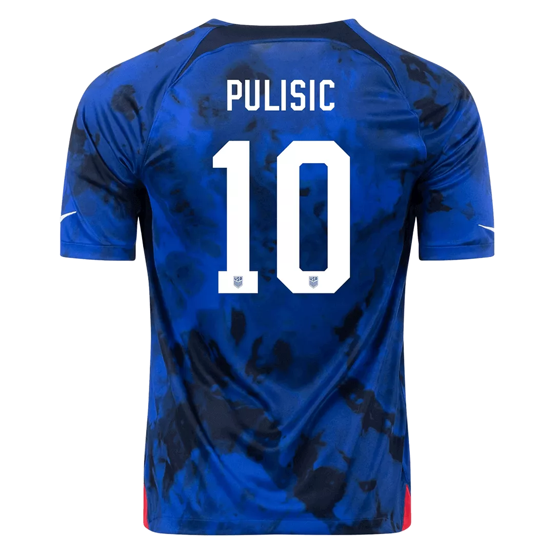 PULISIC #10 USA Football Shirt Away 2022