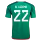 Authentic H.LOZANO #22 Mexico Football Shirt Home 2022 - bestfootballkits